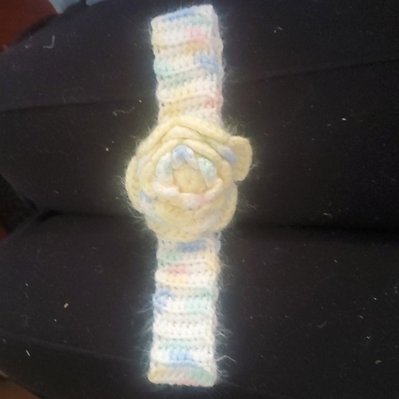Handmade baby head band - Picture 2 of 3